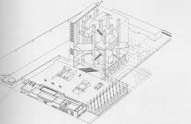 Oma Tres Grande Bibliotheque Paris France Diagram Architecture Architecture Drawing Set Design Theatre