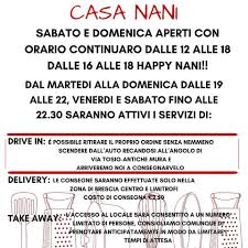 Casa Nani Photos Brescia Menu Prices Restaurant Reviews Facebook