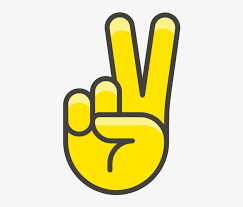 This emoji can be used to convey a sense of not being friends any more when used on wechat in china. Victory Hand Emoji Icon Free Transparent Png Download Pngkey