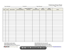 Use These Prop List Forms For All Your Theater Needs Teaching Theatre Stage Manager Stage Props
