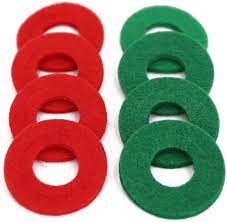 Amazon Com Utsauto Battery Terminal Anti Corrosion Washers Fiber 8 Pieces Battery Terminal Protector 4 Red And 4 Green Automotive