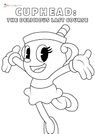 Anxiety cuphead coloring books for adults and kids relaxation and stress… by eden williamson paperback $5.95. Cuphead Coloring Pages 50 New Images Free Printable