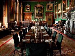 Prince and princess in throne room at castle hall. Share This Alnwick Castle Dining Room Alnwick Castle Alnwick Castles Interior