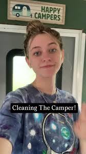 Cleaning the camper! The camper is now all clean and ready to live in! Now  I just need to decorate :)#camperrenovation #camperliving #rvlife  #rvrenovation #vanlife #cleaning #cleantok
