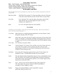 See more ideas about footloose musical, musicals, set design. On The Radio Script Additional