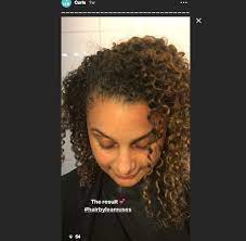 After Curl Spa With Lea Muses Curly Hair Stylist In The Netherlands Devacut Loc Method Devacurl Amst Curly Hair Stylist Salons Curly Hair Styles Naturally