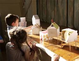 Learn at home preschool is a supplemental preschool program that can be executed at home. Be An Architect A Construction Based Sculpture Project For Children Building For Kids Artist Educator Kids Art Projects