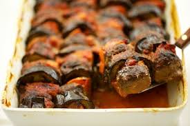 Maldoum ملضوم Layered Ground Meat Eggplant And Tomatoes With Syrian Spices Great Comfort Dish Food Recipes Syrian Food