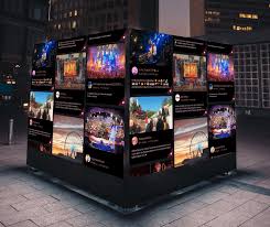 10 Innovative Display Screen Ideas For A Social Wall Instagram Ads Design Display Digital Signage