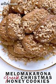 Melomakarona Christmas Greek Honey Cookies Recipe Honey Cookies Greek Desserts Greek Cookies