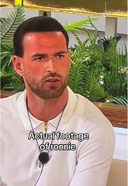 Unseen Footage of Ronnie from Love Island All Stars