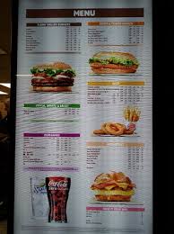 Available on bk.com and on the bk. Burger King London Cab Rd Menu Prices Restaurant Reviews Tripadvisor