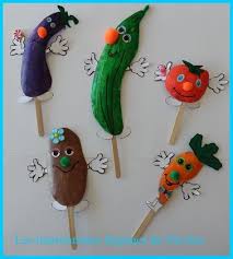 Defi Marionnettes Legumes Activite Manuelle Fruits Et Legumes Artisanat De Tortues Activite Manuelle Jardinage