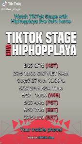 If you're scrolling through tiktok and think you've found actionable advice about cooking, personal finance, fitness or anythi. Kpop Tiktok Online Concert Live From Seoul And Hiphopplaya