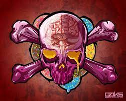 clear cranium alien art alien art skull painting skull art