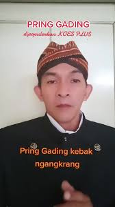 Arti Lirik Pring Gading Kebak Angkrang