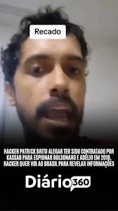 Em uma entrevista bombástica concedida à Rádio Auri Verde, de Bauru, o  hacker Patrick Brito afirmou que foi contratado em 2018 por Gilberto Kassab  (@gilbertokassab_), ex-ministro e atual secretário do ...