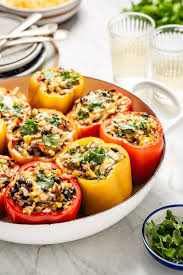 Besuche unseren shop noch heute. Mexican Stuffed Peppers Recipe Tasty Easy Foolproof Living