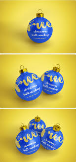 Download Christmas Ball Mockup Psd Template Age Themes Yellowimages Mockups