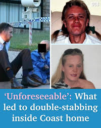 Two people were found stabbed to...