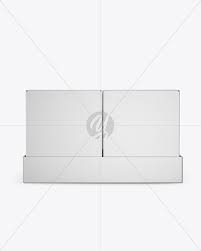 Download Paper Palette With Four Boxes Mockup In Box Mockups On Yellow Images Object Mockups PSD Mockup Templates