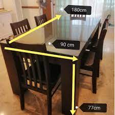 Most of our dining tables are resistant to sticky hands and the usual wear and tear. 2nd Hand Dining Table Furniture Home Living Furniture Tables Sets On Carousell