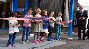 Klasse på skulen som har fått ansvaret for skulehagen. Fyrsteklassingane Fekk Klippe Snora Fjuken