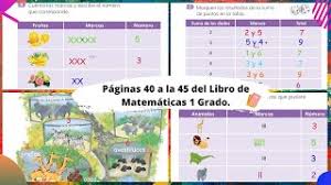 Matemáticas secundaria y bachillerato apuntes, ejercicios, exámenes y artículos de matemáticas. Paginas 40 A La 45 Libro De Matematicas De 1 Grado Youtube