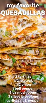 Philly Cheesesteak Quesadilla Recipe Natashaskitchen Com Mexican Food Recipes Quesadilla Recipes Easy Recipes