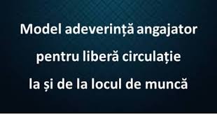 Abonare la blog via email. Model AdeverinÈÄ LiberÄ CirculaÈie De La Angajator Theexperts Ro