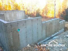 In any climate, a house situated on a sloping lot is a great opportunity for a walk out basement. Connect New Foundation To Exiting