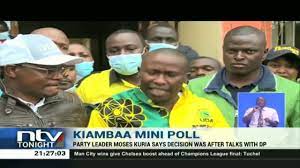 Look up tv46 минут назад. Kiambaa By Election Moses Kuria S Pep Withdraws Aspirant In Favour Of Uda Youtube