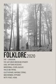 A project created in isolation, folklore finds swift pouring every inch of her current psyche, amidst an. Folklore By Taylor Swift Taylor Swift Posters Taylor Swift Album Cover Minimalist Music