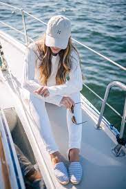 Sail Away With Me Julia Berolzheimer Nautical Outfits Boating Outfit Sailing Outfit