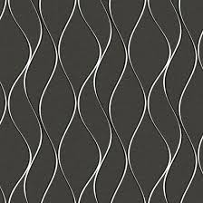 Black And Silver Wallpaper Border Black And Silver Wavy Lines Contemporary Wallpaper Et2025 Modern Wallpaper Modern Wallpaper Designs Contemporary Wallpaper