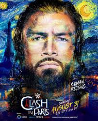 The official poster for WWE Clash In Paris