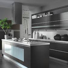 Modern kitchen cabinets and cupboards with metal frame door designs, are part of bellmont cabinets diverse and exotic cabinet line. China Factory Price Moisture Proof Metal Frame Cabinets Modern Black Waterproof Aluminum Profiles Kitchen Cabinet Designs Photos Pictures Made In China Com