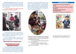 Existenta la fiecare loc de munca a instructiunilor tehnice specifice pentru utilizarea. Elevi Colegiul Economic Ion Ghica