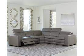 Many products are available in a variety of colors and textures. Texline 5 Piece Dual Power Reclining Modular Sectional Ashley Furniture Homestore