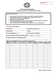 Garda vetting is a legal requirement for all people working with children and vulnerable adults, under the national vetting bureau (children and how to apply for a gnvb affiliate registration number? Fillable Online The Garda Vetting Form Athletics Ireland Fax Email Print Pdffiller