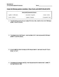 Carbon be in the denominator of the fraction to cancel the given carbon unit. Analysis Worksheet Answers Written Document Analysis Worksheet Answers Fill
