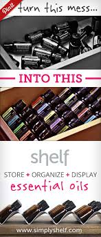 simply shelf essential oil holders