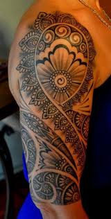 A tribal and polynesian style tattoo design on. 30 Cool Sleeve Tattoo Designs For Creative Juice