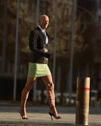 🙌🏽62-year-old Mark Bryan is an engineer and wears skirts with heels to go  to work, he says he does so to break stereotypes. He lives in Germany, was  born in the United