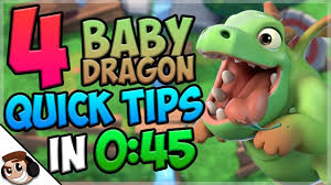 4 Quick Tips About Baby Dragon Clash Royale Youtube