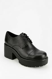 Vagabond Dioon Leather Oxford In Black Lyst