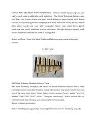 Sedangkan pada busur atau alat penggesek terbuat dari bahan. Nama Dan Gambar Alat Musik Tradisional