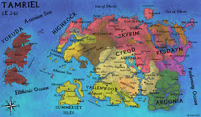 The city is split into four districts. Geopolitical Map Of Tamriel In 1e241 By Fredoric1001 On Deviantart