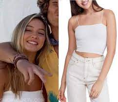 Wear this style 2 ways! Madelyn Cline Fashion Clothes Style And Wardrobe Worn On Tv Shows Shop Your Tv
