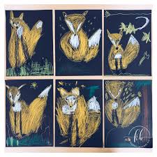 So zeichnest du dieses süße tier in wenigen schritten. Rhythmisches Zeichnen Fuchs Kindergartenblog